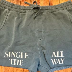 Selena Gomez official merch distressed drawstring sweat shorts